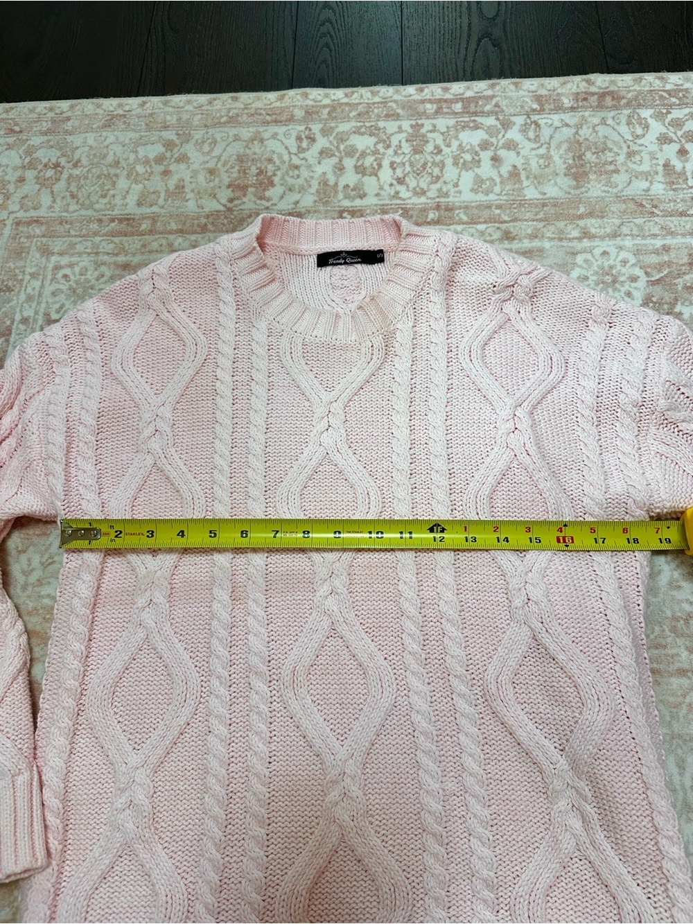Cotton Blend 🌸 Cable Knit Sweater - Picture 8 of 11